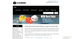 Desktop Screenshot of customhardhats.com