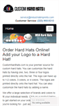 Mobile Screenshot of customhardhats.com